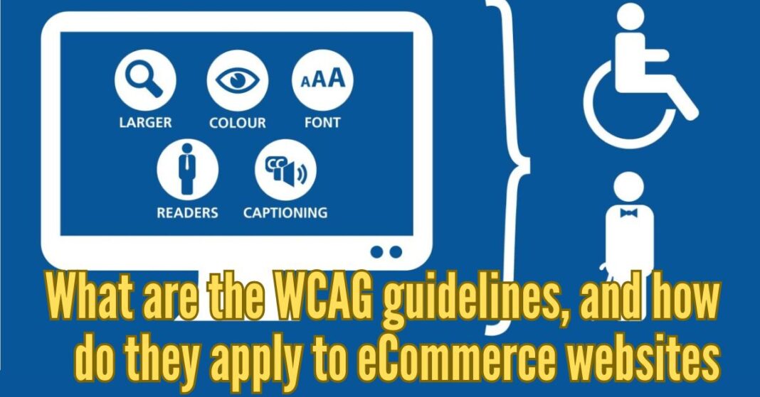 WCAG guidelines